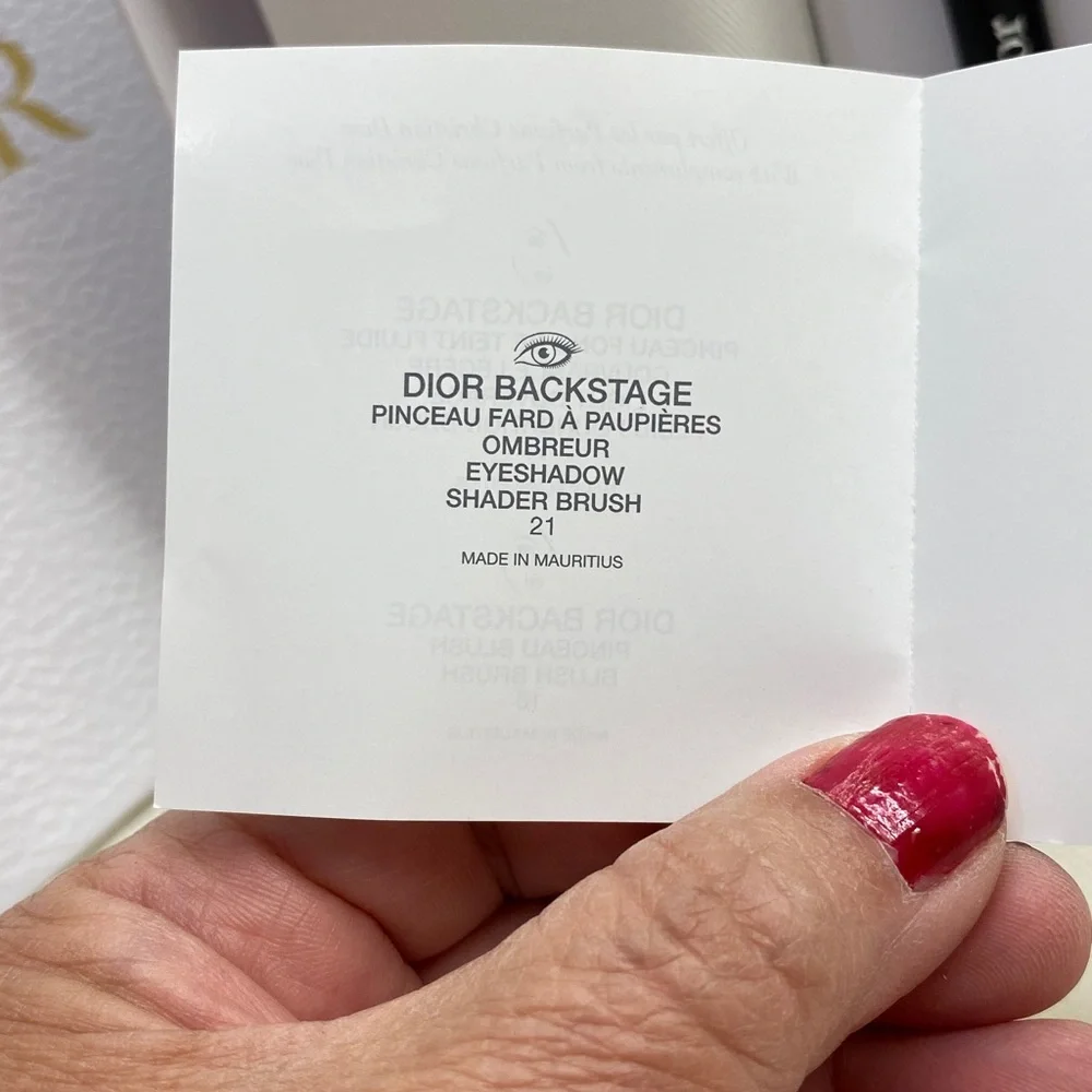 Dior Beauty Brush Set in Case-NIB